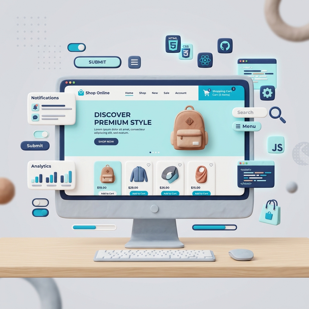 Criação de Sites e Lojas Online